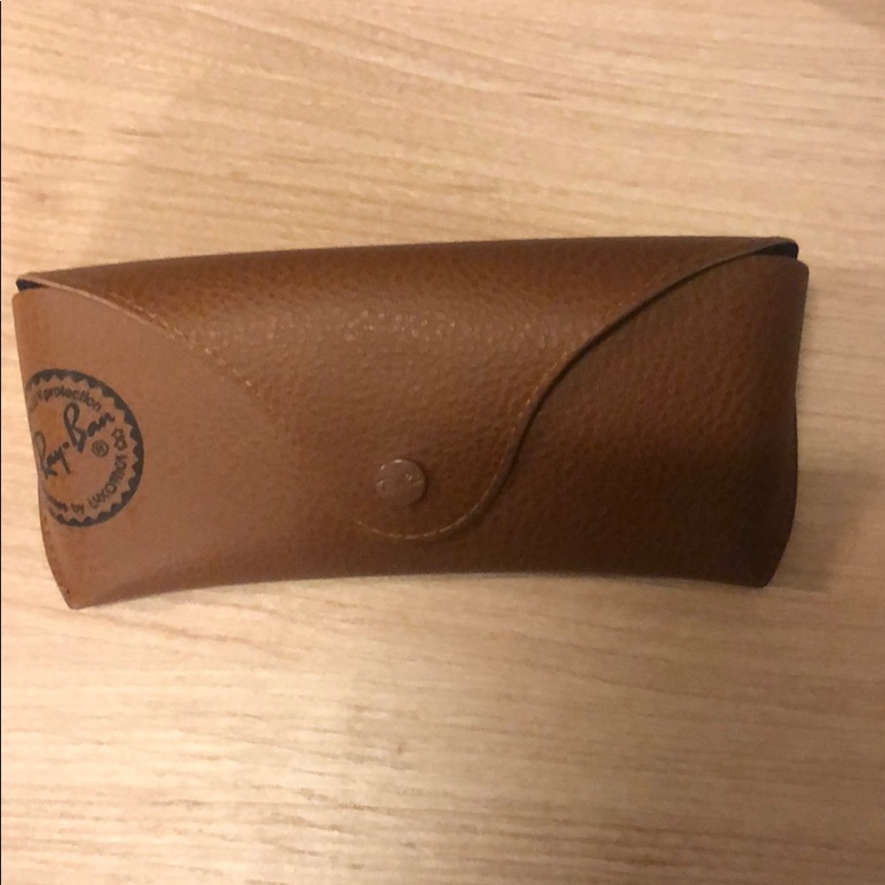 Brown Leather Ray Ban Sunglasses Case